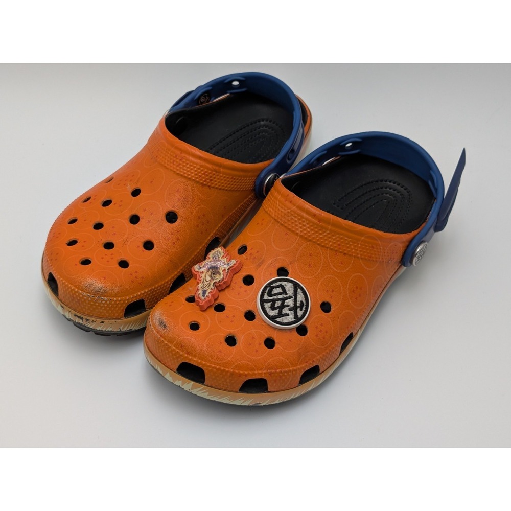Dragon Ball Z x Crocs Classic Clog Goku 210826-90H  Unisex Size MEN‎ 6 WOMEN 8